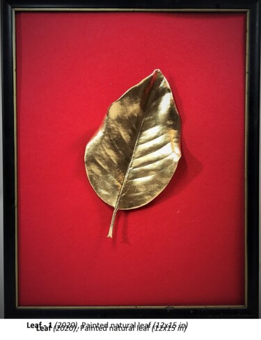 "Leaf" başlıklı Kolaj George Nikonov tarafından, Orijinal sanat, Kolaj