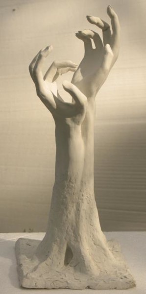 雕塑 标题为“Women's hands” 由George Nikonov, 原创艺术品