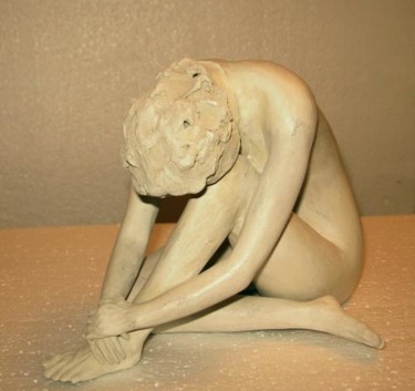 Skulptur mit dem Titel "Nude model" von George Nikonov, Original-Kunstwerk