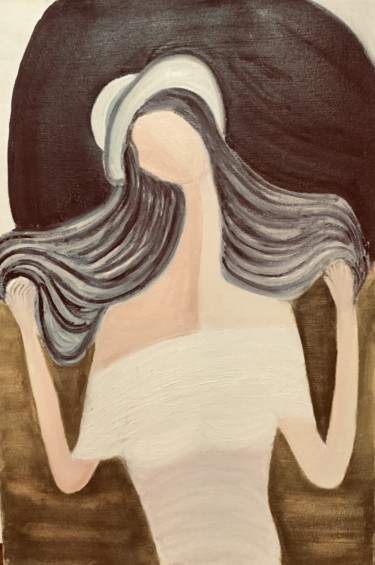 Картина под названием "So beautiful" - Nilda Raw, Подлинное произведение искусства, Масло