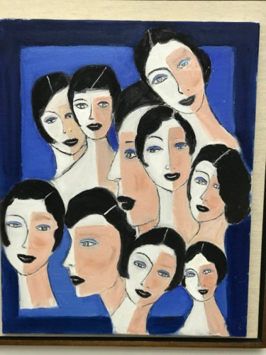 Sonoridade Malerei mit dem Titel "Sonoridade" von Nilda Raw, Original-Kunstwerk, Öl