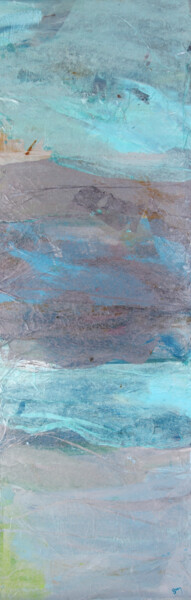 Картина под названием "Orage" - Nima, Подлинное произведение искусства, Акрил Установлен на Деревянная рама для носилок