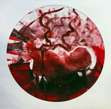 Printmaking titled "Sekizinci Hafta | 4…" by Nimet Rabia Dükmen, Original Artwork, Monotype