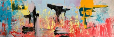 Картина под названием "SPICE" - Nina Brandhoff, Подлинное произведение искусства, Акрил Установлен на Деревянная рама для но…