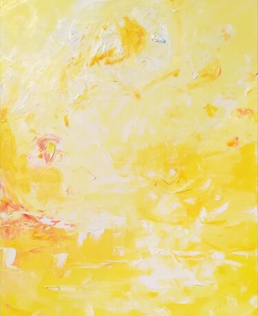 Painting titled "Voute lumineuse, Es…" by Nina Karapetyan Michel (NKAR), Original Artwork, Oil