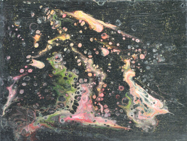 Картина под названием "" Cosmos "" - Nina Proshkina, Подлинное произведение искусства, Акрил
