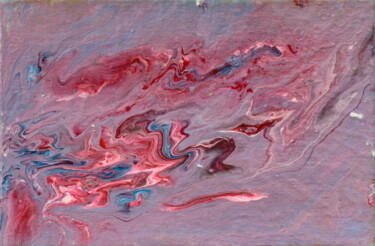 Painting titled "" Lavender  wave  "" by Nina Proshkina, Original Artwork, Acrylic