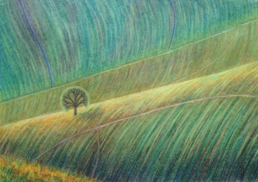 Hermit (Отшельник) "Hermit (Отшельник)" başlıklı Tablo Nina Speranskaya tarafından, Orijinal sanat, Pastel