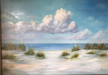 Картина под названием "у моря" - Nina Toman, Подлинное произведение искусства, Масло