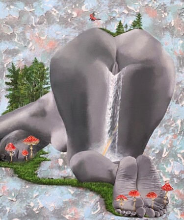 Картина под названием "«Цени себя»" - Нина Пройдан, Подлинное произведение искусства, Акрил