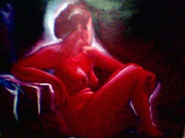 Pintura titulada "Bella Desnuda" por Nina Reyes Guzmán, Obra de arte original