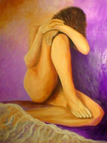Pintura titulada "SECRETOS" por Nina Reyes Guzmán, Obra de arte original