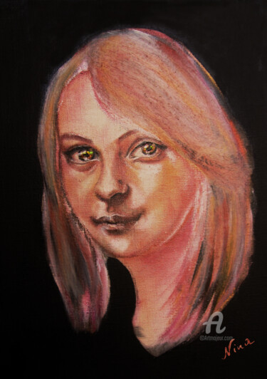 ENIGMA Pittura intitolato "ENIGMA" da Nina, Opera d'arte originale