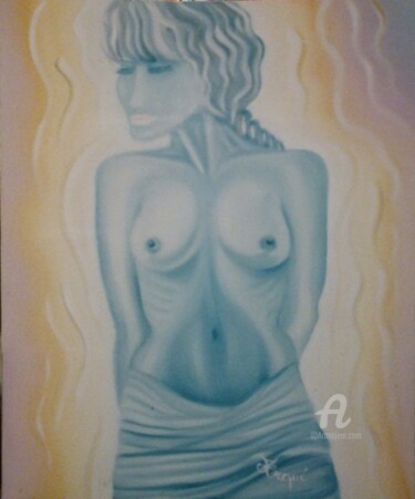 Painting titled "SENSUALITI" by Arqué, Original Artwork, Oil