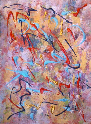 Painting titled "ABRADALAÎ" by Arqué, Original Artwork, Acrylic