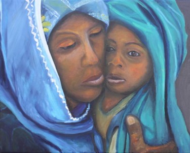 Pintura intitulada "Mães do Mundo II" por Faithartes, Obras de arte originais