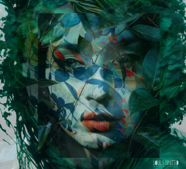 Digitale Kunst mit dem Titel "Souls United- Fores…" von Ninn, Original-Kunstwerk, Digitale Collage