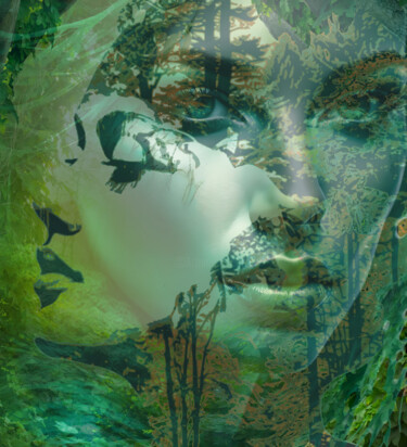 Digitale Kunst mit dem Titel "Souls United- In th…" von Ninn, Original-Kunstwerk, Digitale Collage