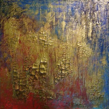 Pittura intitolato "golden fleece" da Nino Anin, Opera d'arte originale, Acrilico