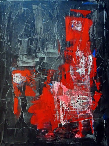 Malerei mit dem Titel "marvin" von Nino Anin, Original-Kunstwerk, Acryl