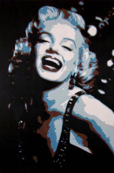 Pittura intitolato "Monroe" da Niroe, Opera d'arte originale