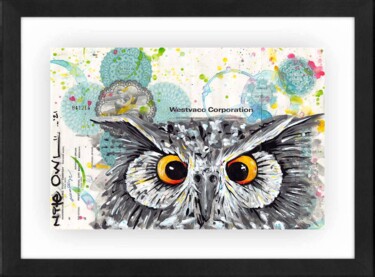 Peinture intitulée "Greyscale" par Nite Owl, Œuvre d'art originale, Acrylique