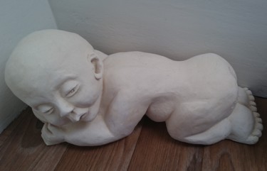 Escultura titulada "Bébé" por Chrysanthou, Obra de arte original