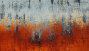 Картина под названием "Abstract-230, Beaut…" - Nivas Kanhere, Подлинное произведение искусства, Акрил