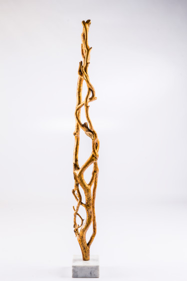 Escultura titulada "DNA" por Nivianodesign, Obra de arte original, Madera