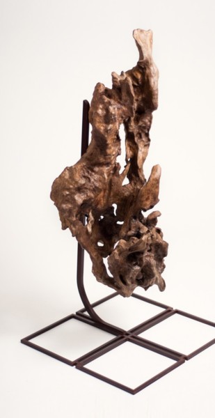 Sculpture titled "schiuma di mare" by Nivianodesign, Original Artwork, Wood
