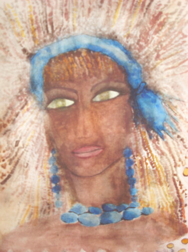 Peinture intitulée "souvenir" par Nizard Dominique, Œuvre d'art originale, Aquarelle