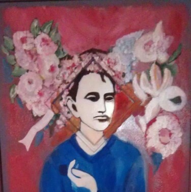 Painting titled "Picasso "Boy with P…" by Njoy, Original Artwork