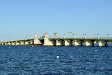 Фотография под названием "мост через реку" - Nlabuz, Подлинное произведение искусства, Другой