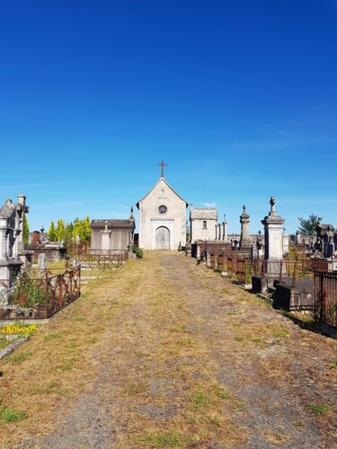 摄影 标题为“Chapelle cimetière” 由Nathyse, 原创艺术品, 数码摄影