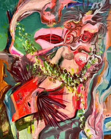 Pintura intitulada "Venus #2" por Natalia Mezheritskaya, Obras de arte originais, Acrílico