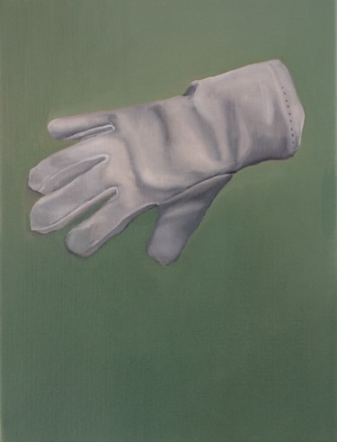 Peinture intitulée "LES PORTEURS, Gant…" par Nathalie Coulon, Œuvre d'art originale, Huile