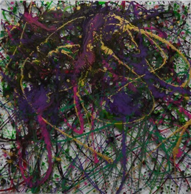 Peinture intitulée "rythmes 83 - Série…" par N.M.Mathieu, Œuvre d'art originale, Autre