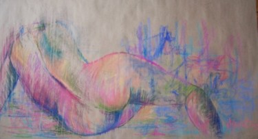 Drawing titled "Pastel Nr 30" by N.M.Mathieu, Original Artwork, Other
