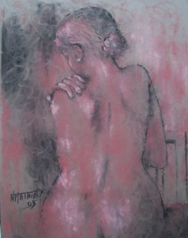 Drawing titled "Pastel nr" by N.M.Mathieu, Original Artwork, Other