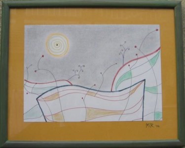 Painting titled "Landscape" by Mjr., Original Artwork