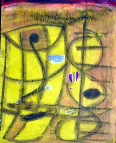 Painting titled "From tribes" by Mjr., Original Artwork