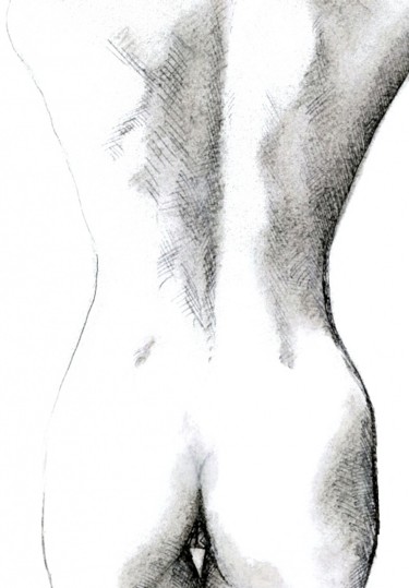 Drawing titled "AKT_26" by Nn Welt, Original Artwork