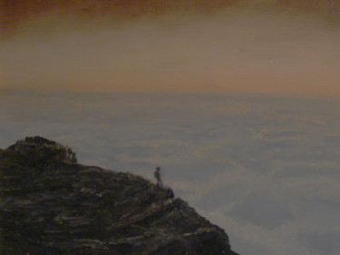 Pintura titulada "nuages" por Daniel Nobécourt, Obra de arte original, Oleo