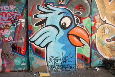 Painting titled "Crazy Bird BERLIN" by Art De Noé, Original Artwork