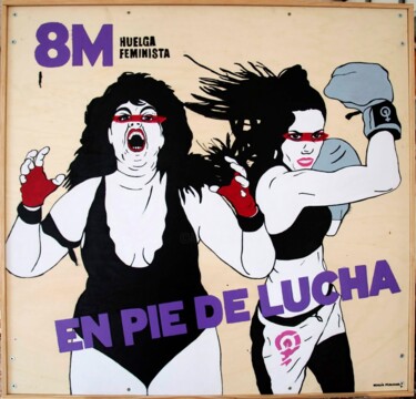 "En pie de lucha" başlıklı Tablo Noelia Muriana tarafından, Orijinal sanat, Akrilik