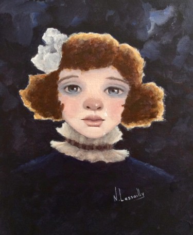 Peinture intitulée "Eugenie - 671" par Noëlle Lassailly, Œuvre d'art originale, Acrylique