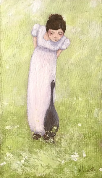 Peinture intitulée "Doléance - 894" par Noëlle Lassailly, Œuvre d'art originale, Acrylique