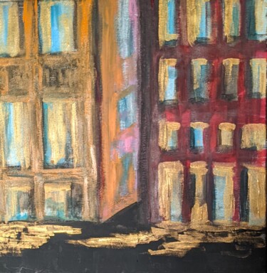 Painting titled "Impasse" by Noëlle Matip, Original Artwork, Acrylic