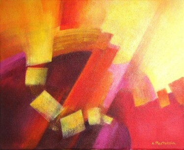 Painting titled "Toccata" by Noelle Poupardin, Original Artwork