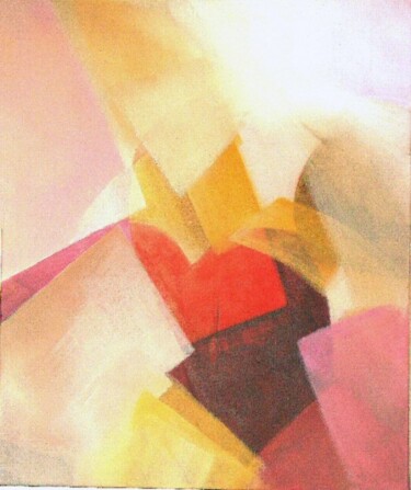Painting titled "Skerzo" by Noelle Poupardin, Original Artwork, Oil
